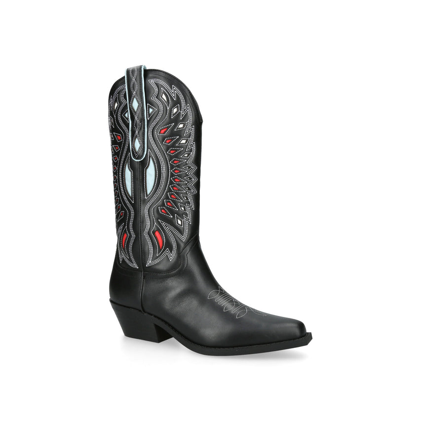 WESLYNN 05Q BLK LTHR MULT