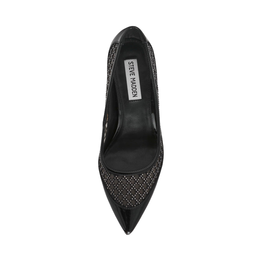 Saxxon Pump BLK PATENT