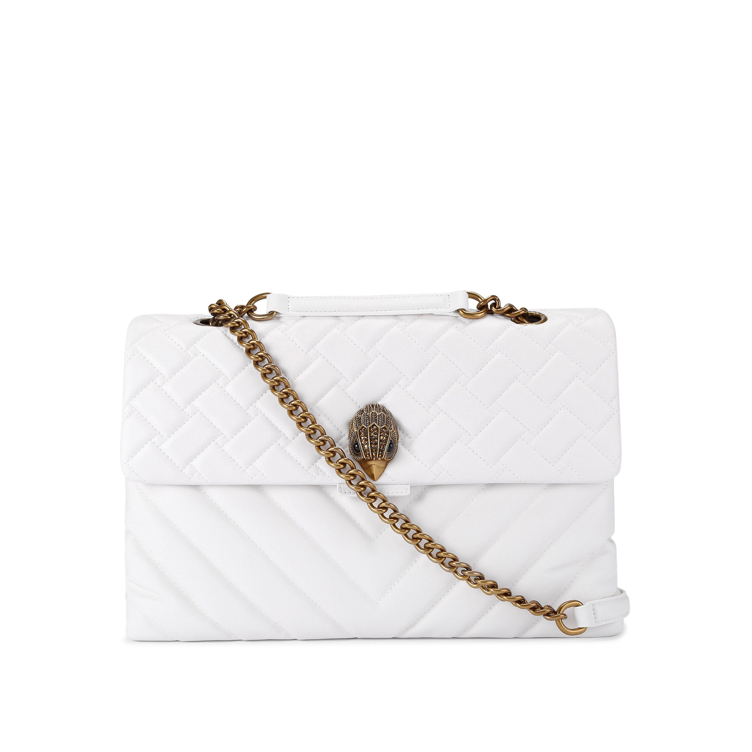 LTHR XXL KENSINGTON BAG
