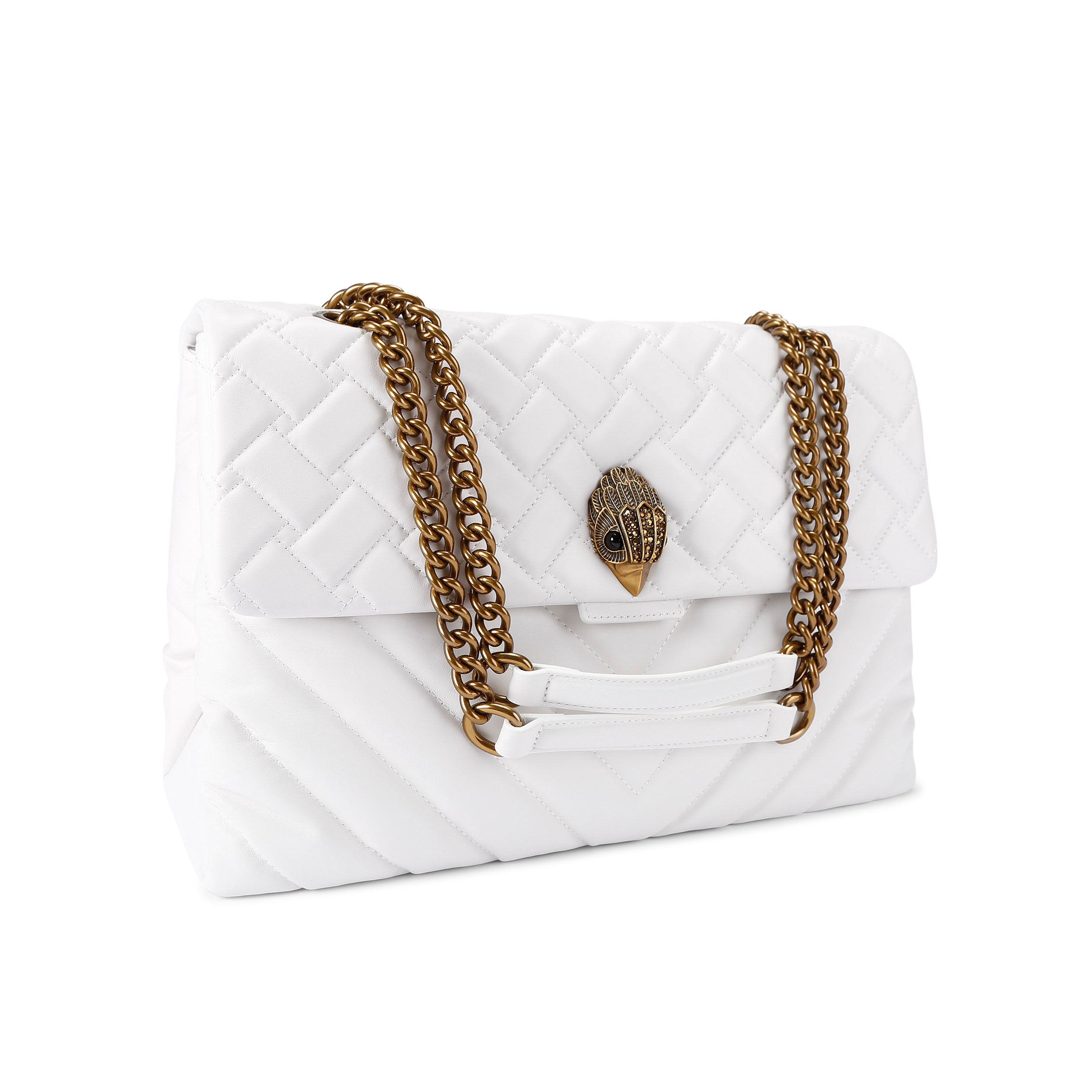 LTHR XXL KENSINGTON BAG
