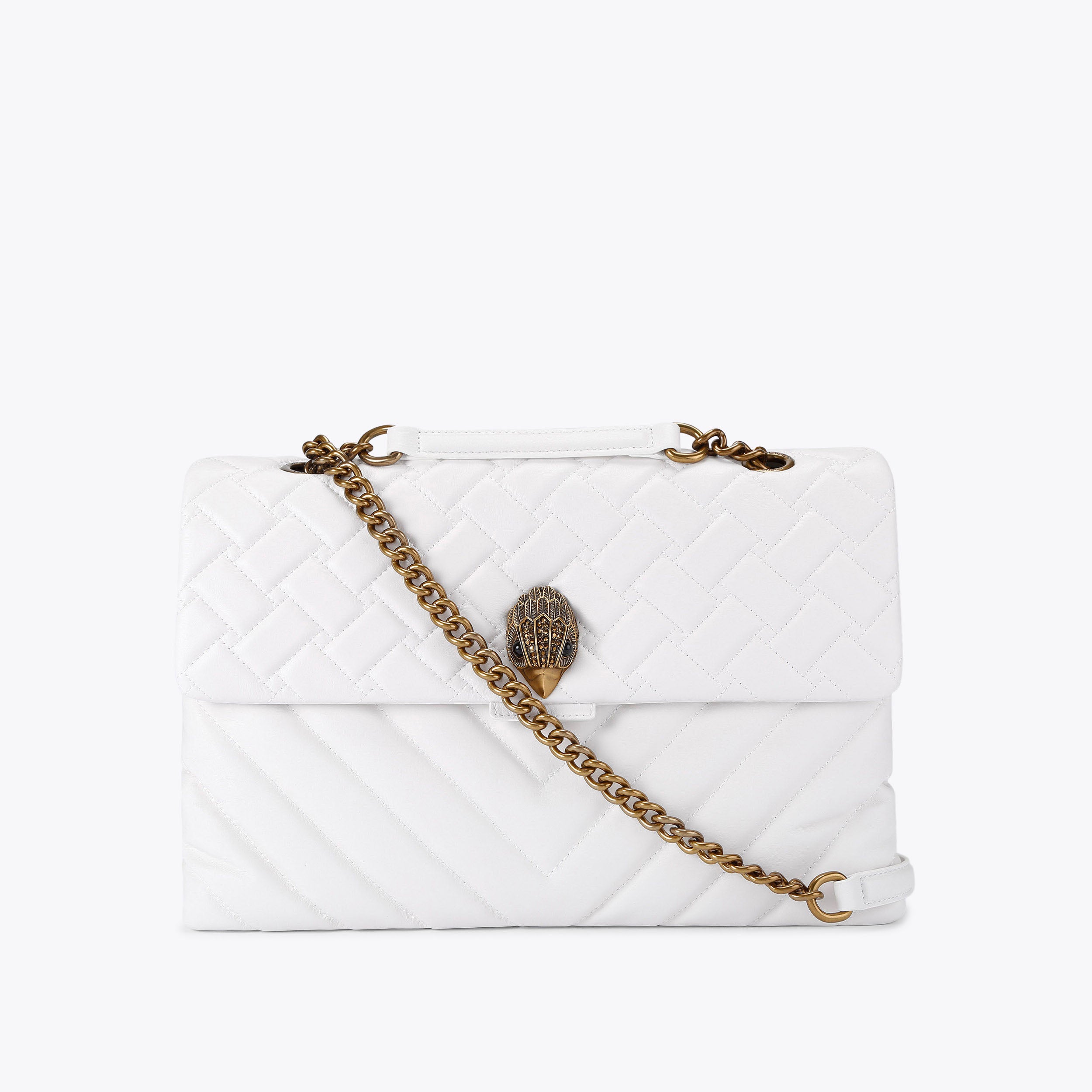 LTHR XXL KENSINGTON BAG
