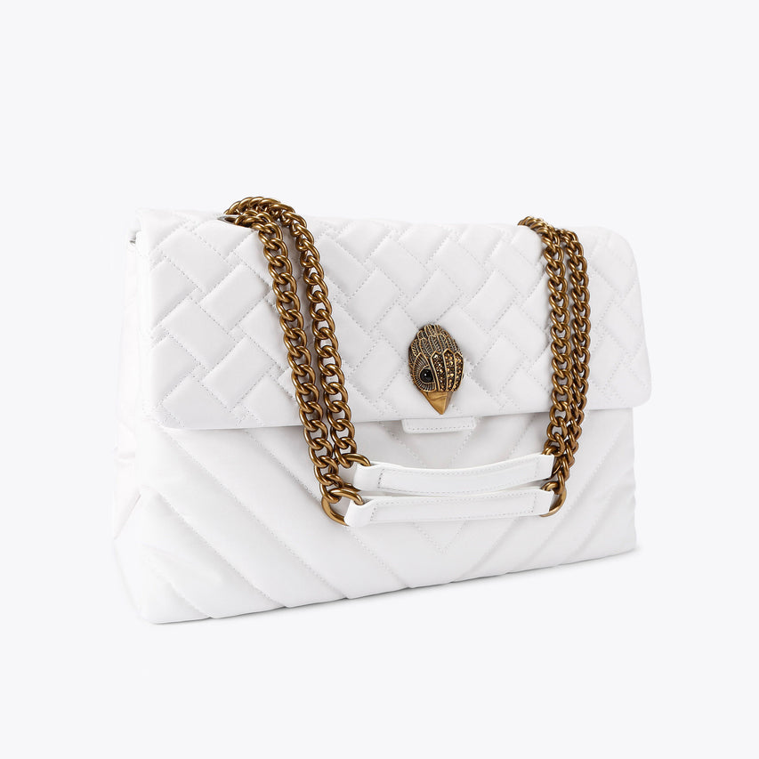LTHR XXL KENSINGTON BAG
