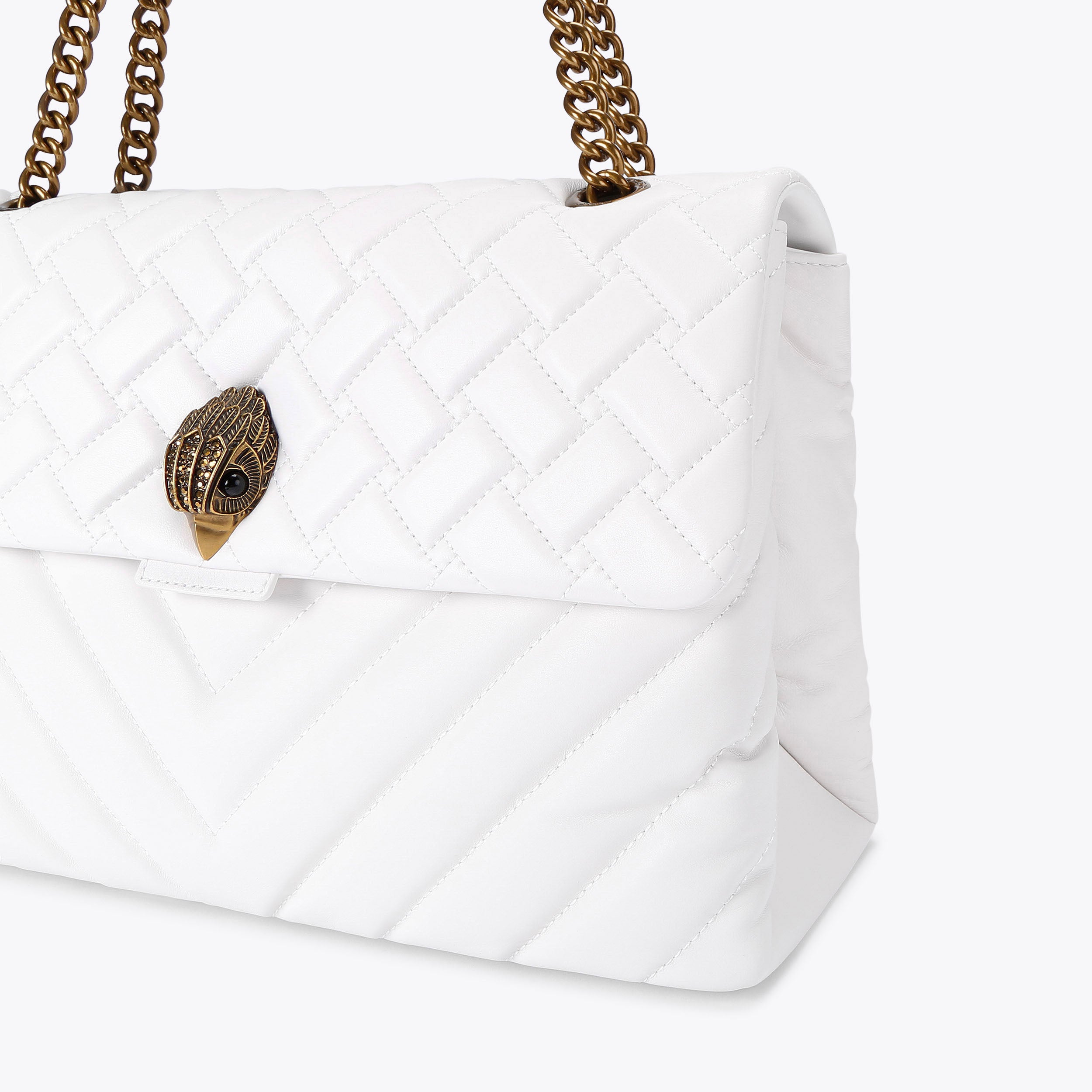 LTHR XXL KENSINGTON BAG