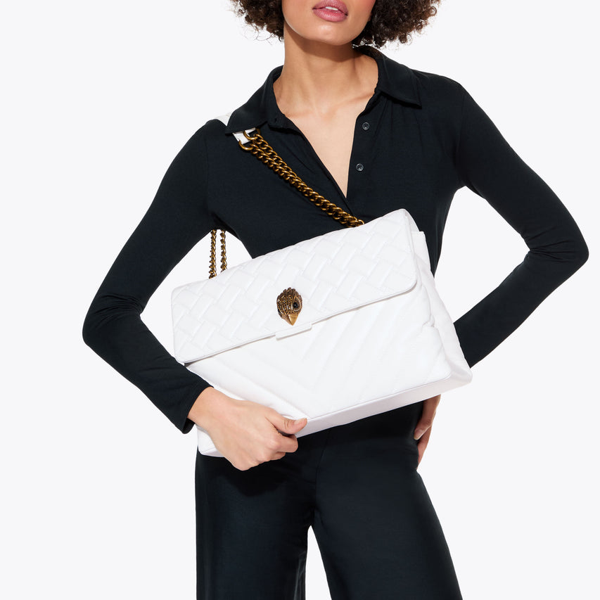 LTHR XXL KENSINGTON BAG