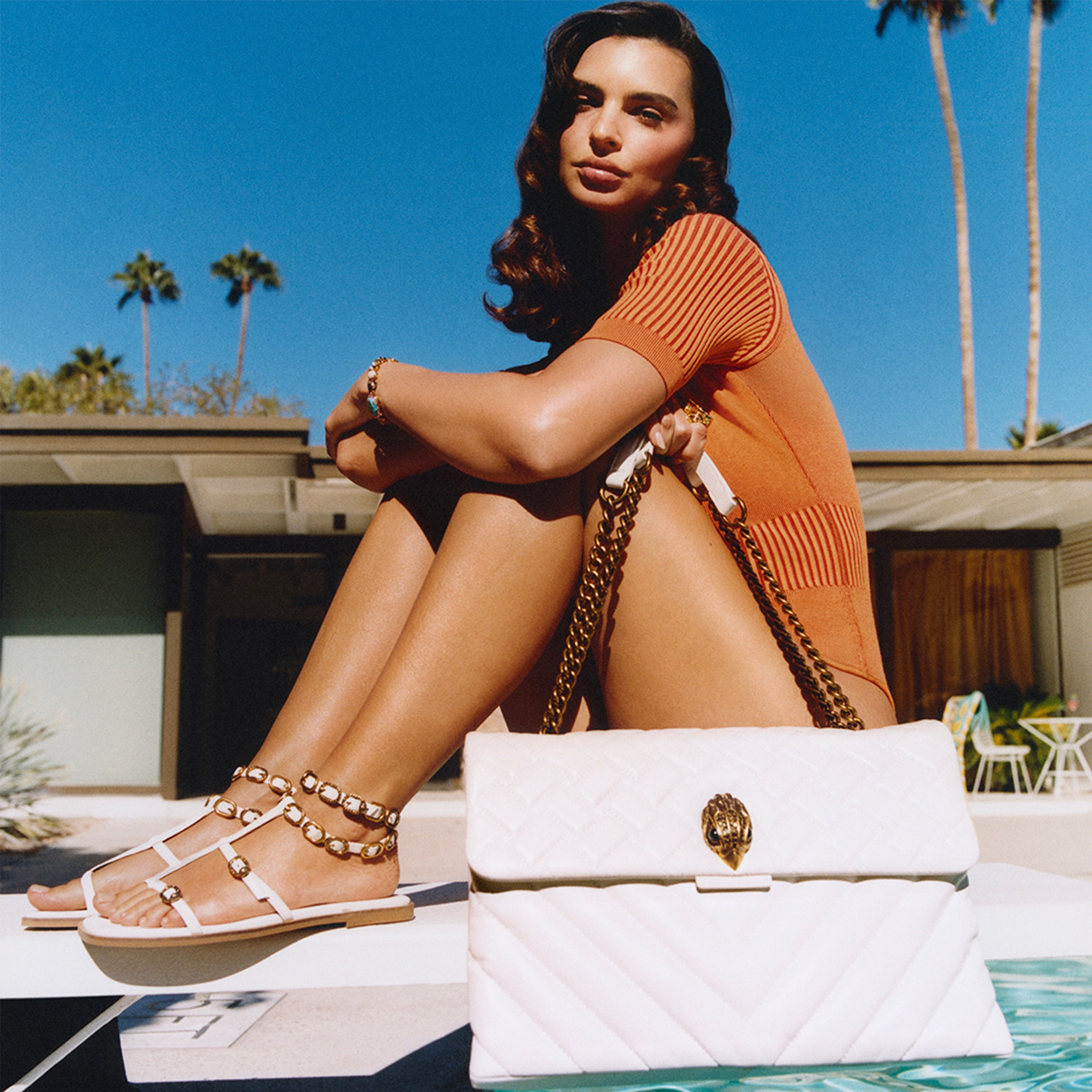 LTHR XXL KENSINGTON BAG