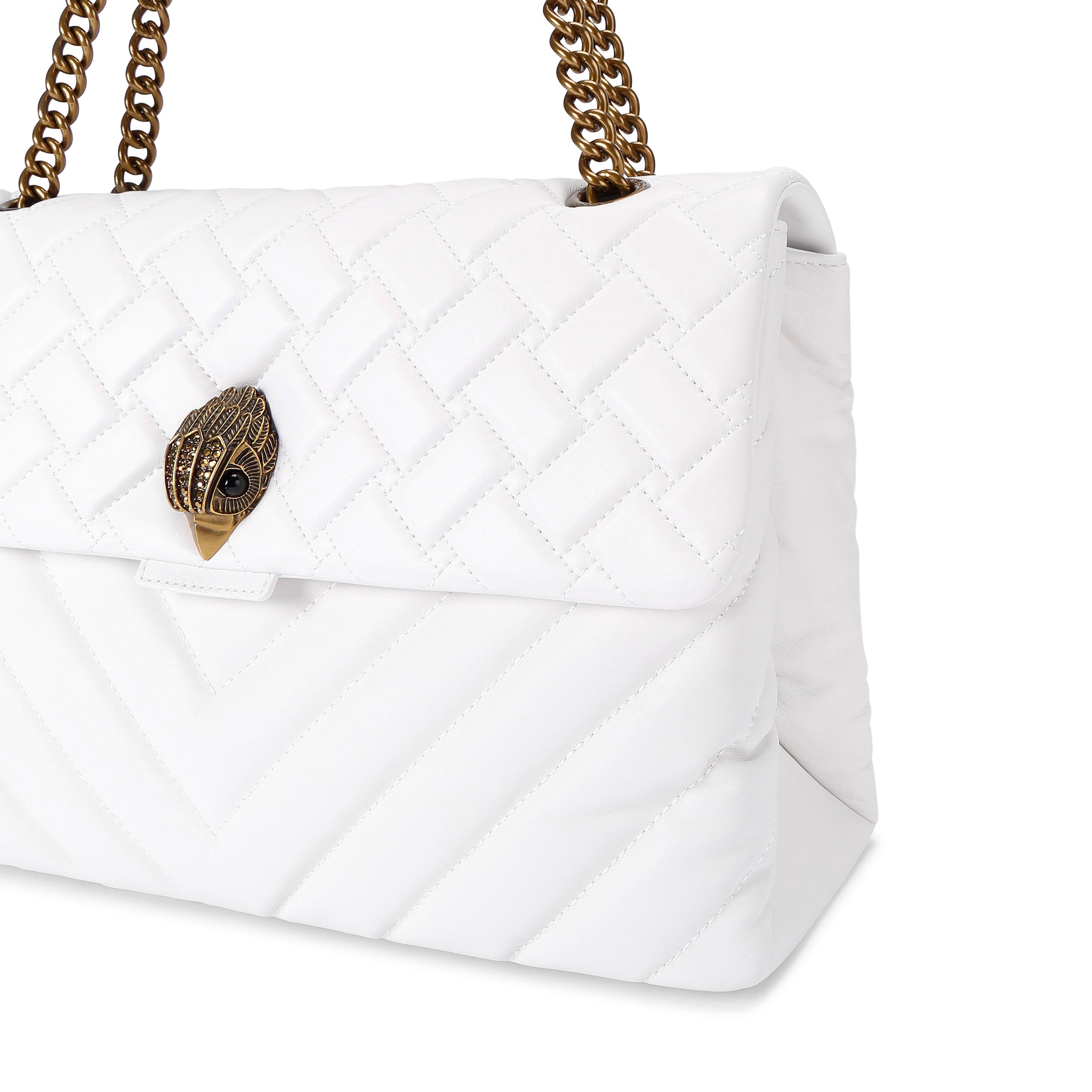 LTHR XXL KENSINGTON BAG