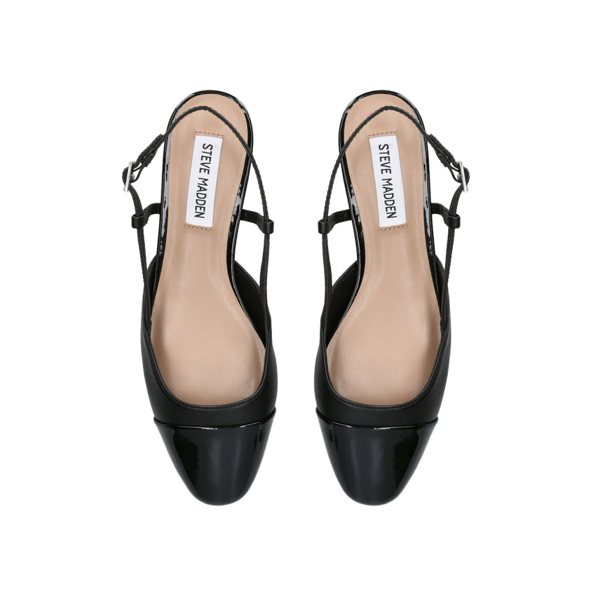 BELINDA 017 BLACK LEATHER