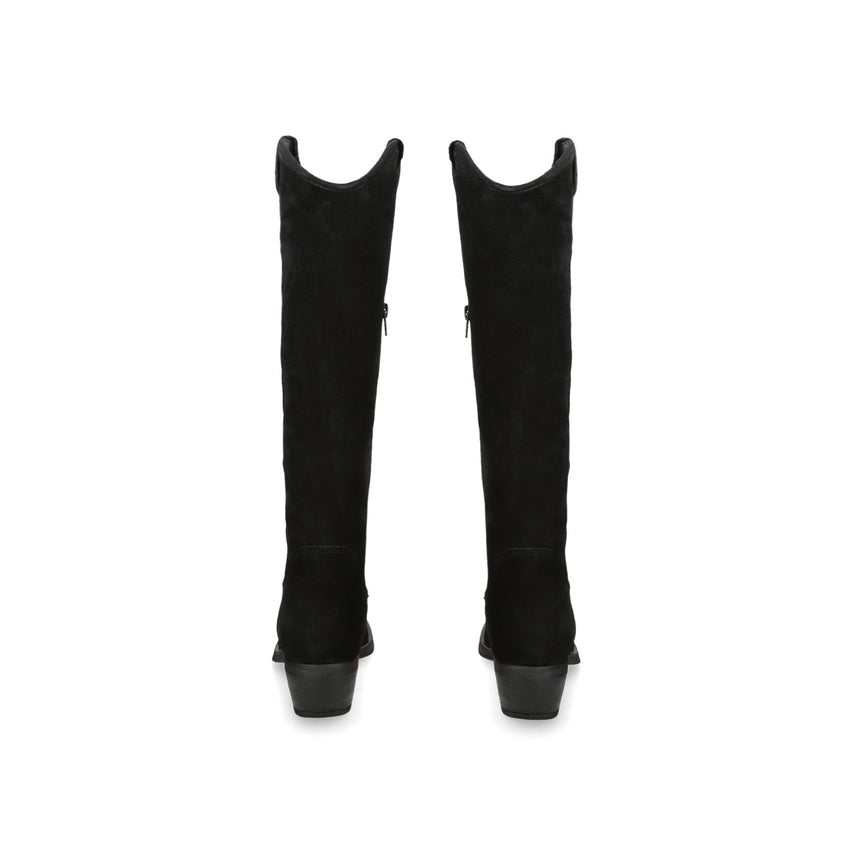 WELSY 015 BLACK SUEDE