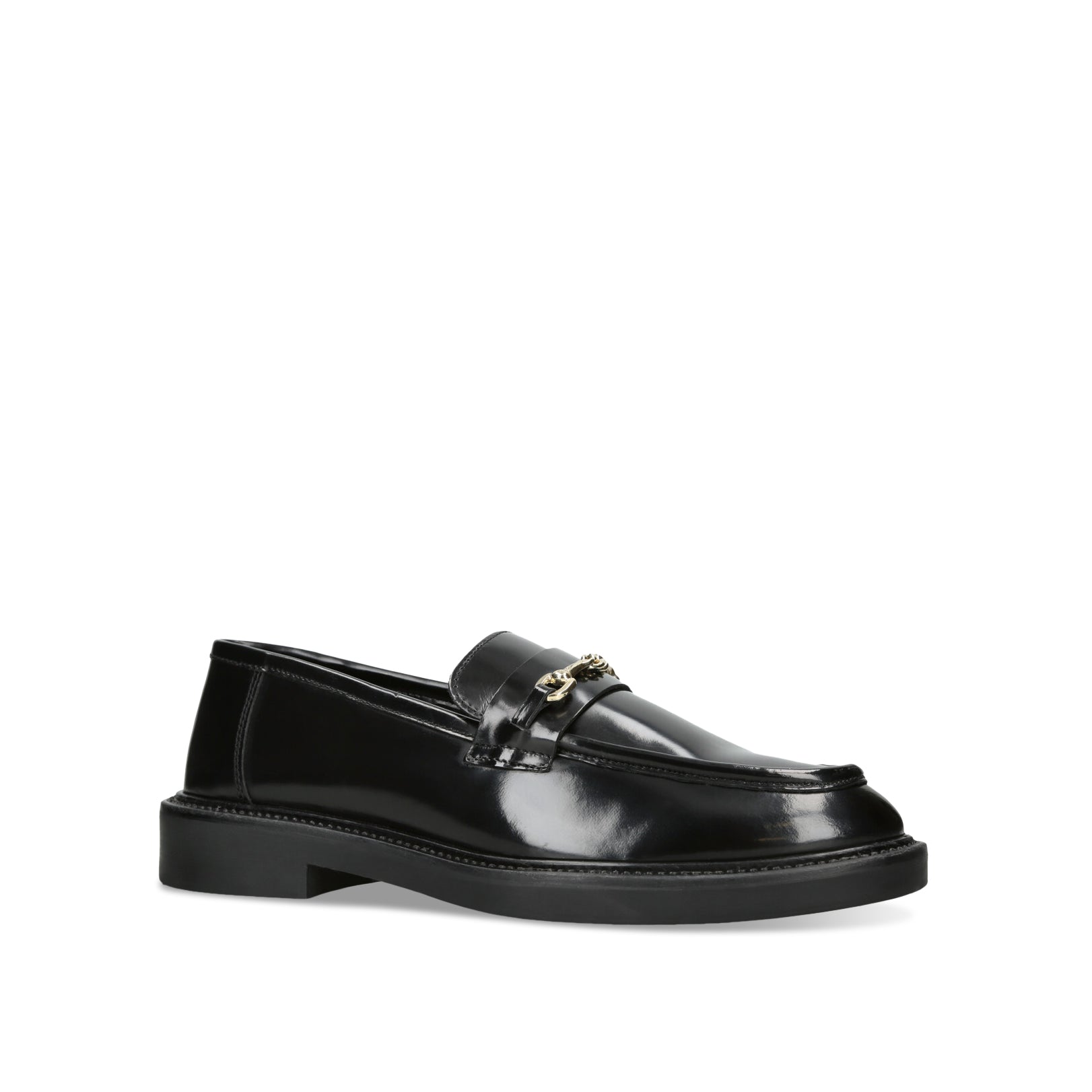 HUDDLES 017 BLACK LEATHER