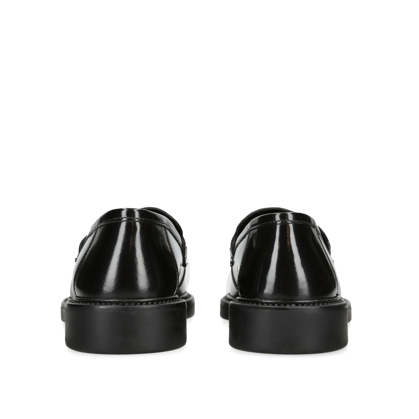 HUDDLES 017 BLACK LEATHER