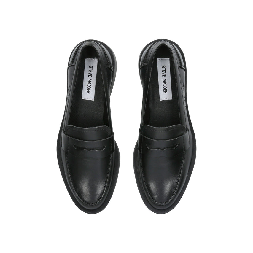 MARINA 017 BLACK LEATHER