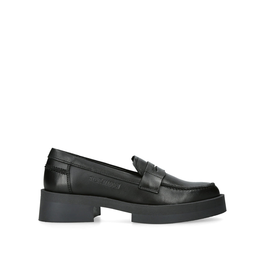 MARINA 017 BLACK LEATHER