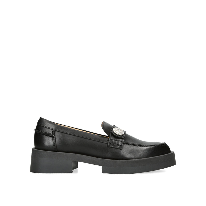 MEGGIE 017 BLACK LEATHER
