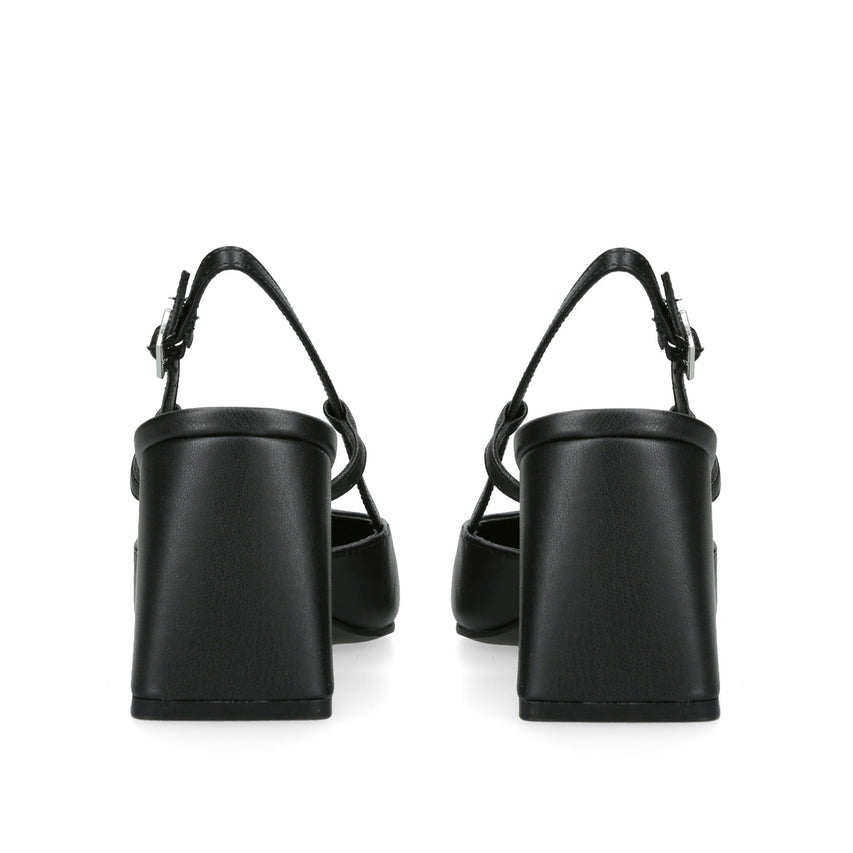 ZEINA 017 BLACK LEAT