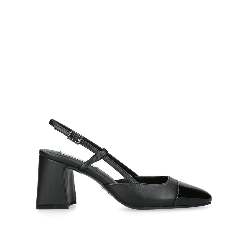 ZEINA 017 BLACK LEAT