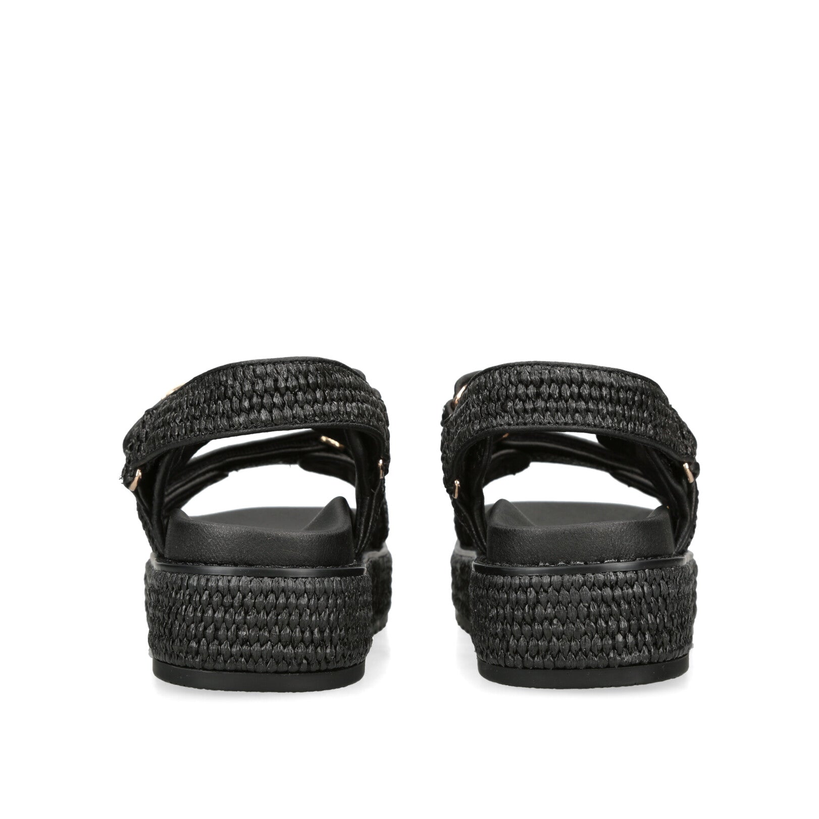 BIGMONA 00S  BLK RAFFIA