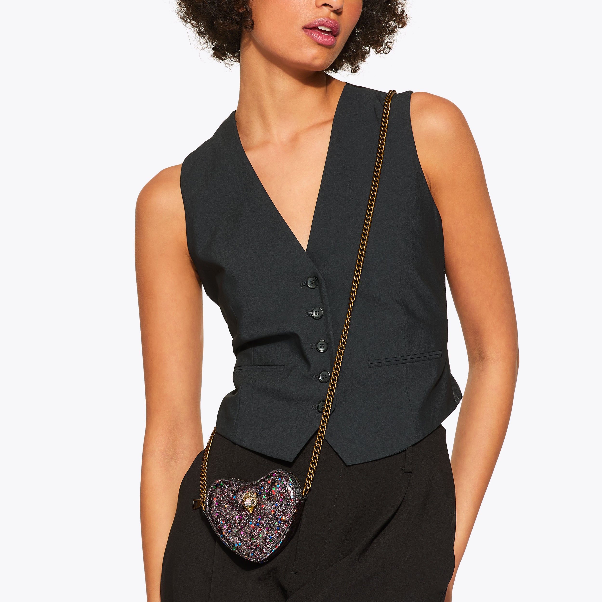 MICRO HEART CROSSBODY