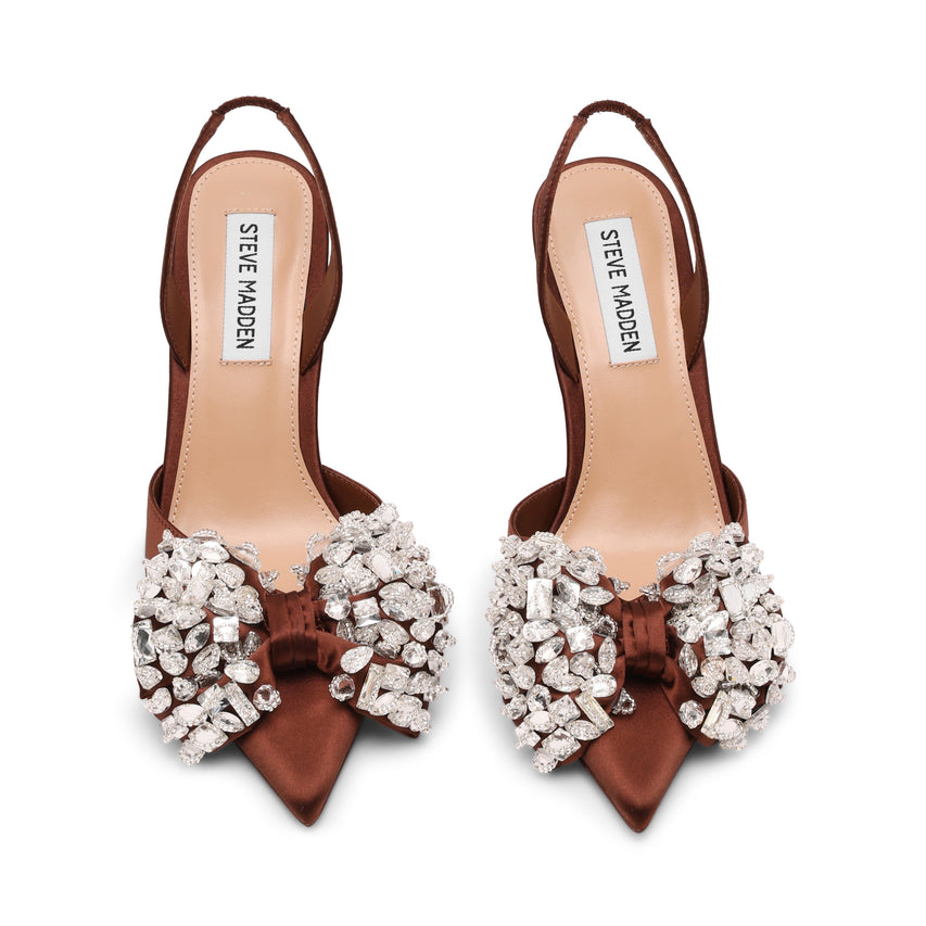 Lovie Pump BRN SATIN