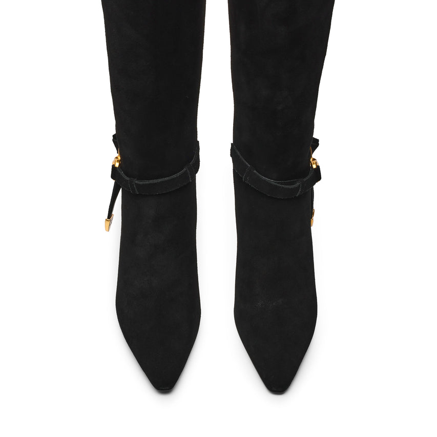 Sirrens Boot BLACK SUED