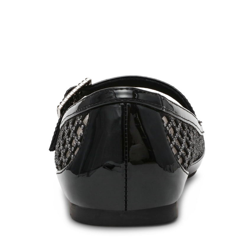 Well-Done Flat Shoe BLK PATENT